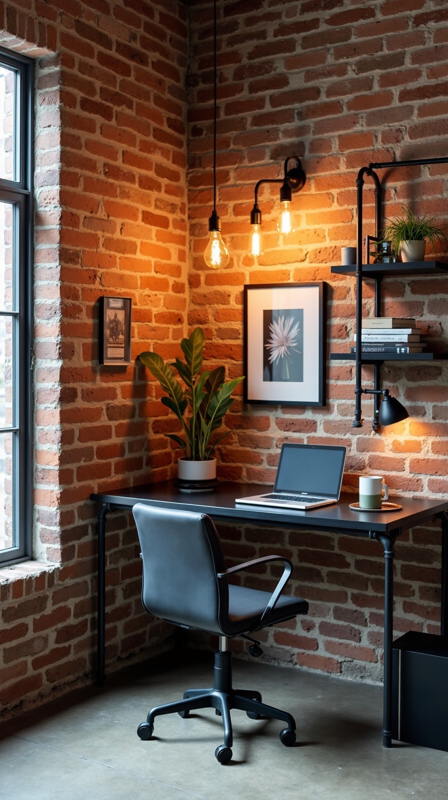 exposed raw rustic industrial