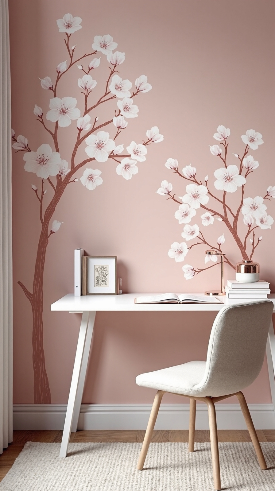 feminine flexible removable transformative decor