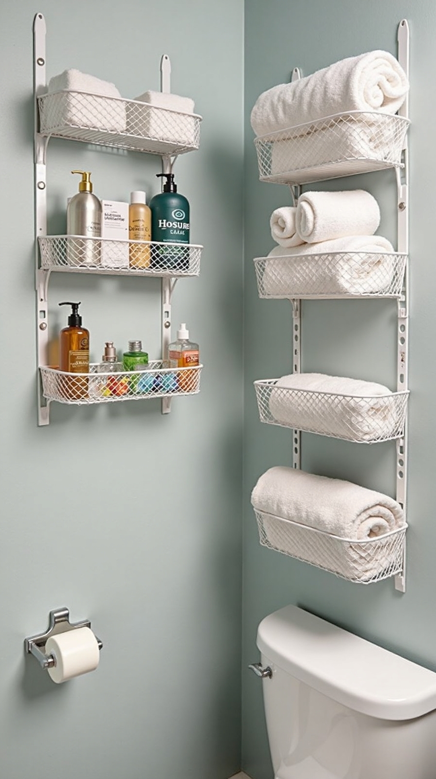 flexible bathroom organization solutions beyond shower