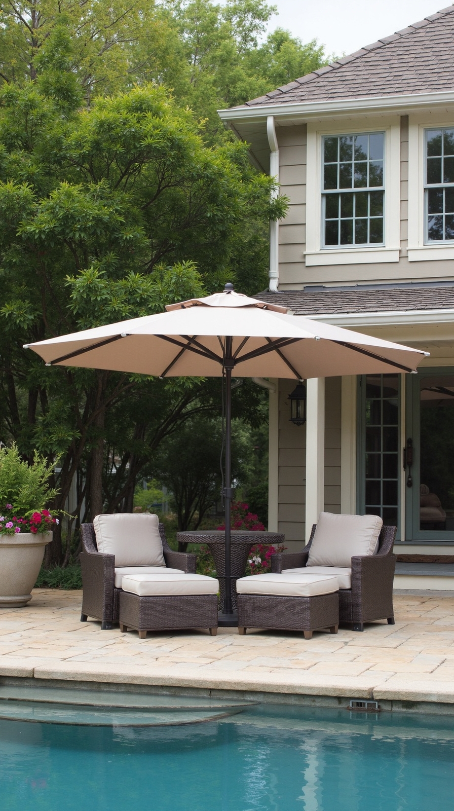 flexible customized focused detached outdoor shade