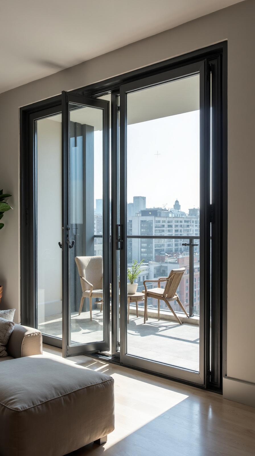 flexible maximized unobstructed seamless