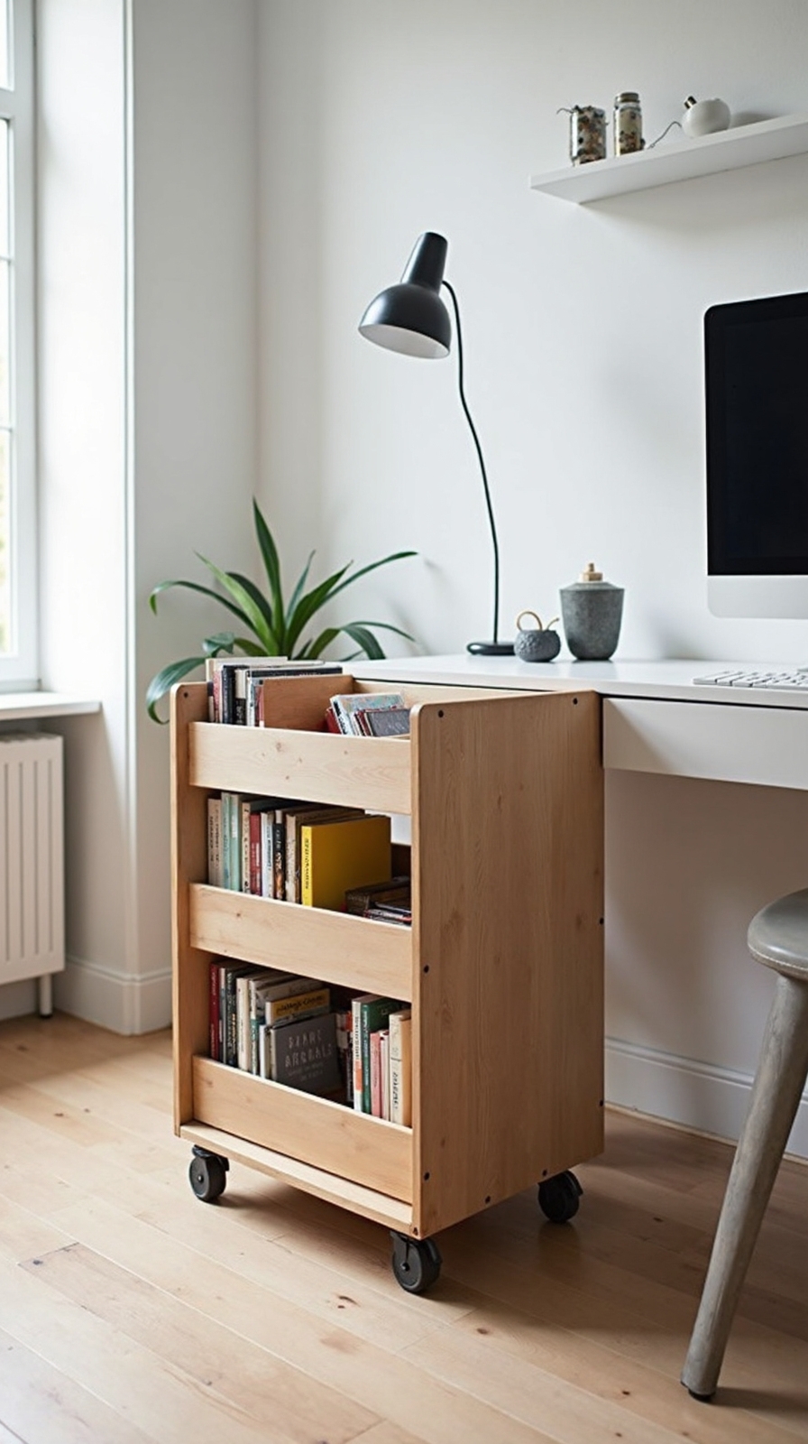 flexible mobile tiered lockable book display