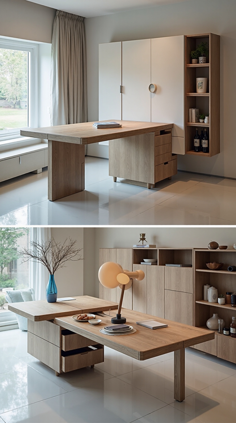 flexible multipurpose transformative adaptive furniture