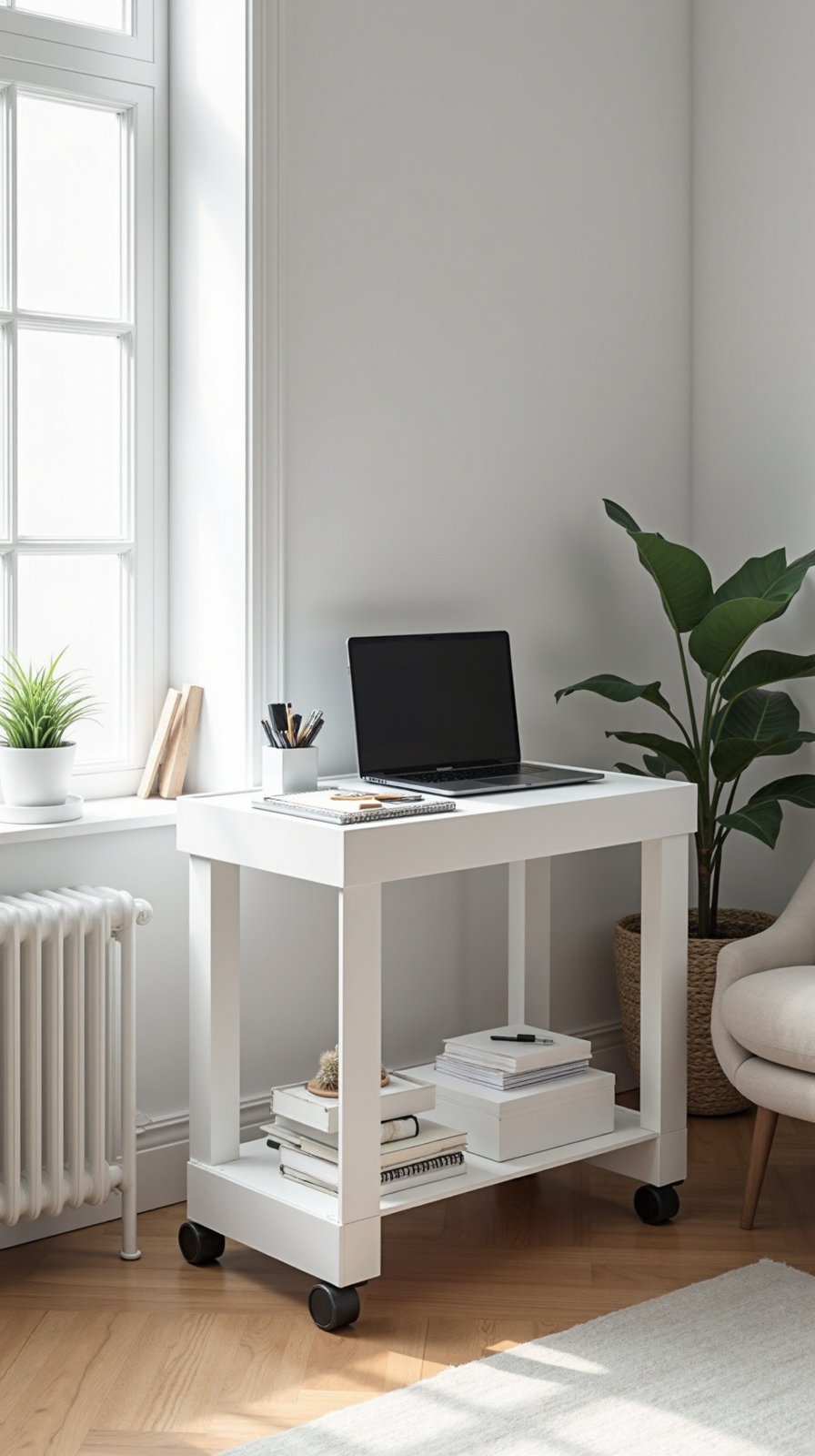 flexible organized mobile productive workspace