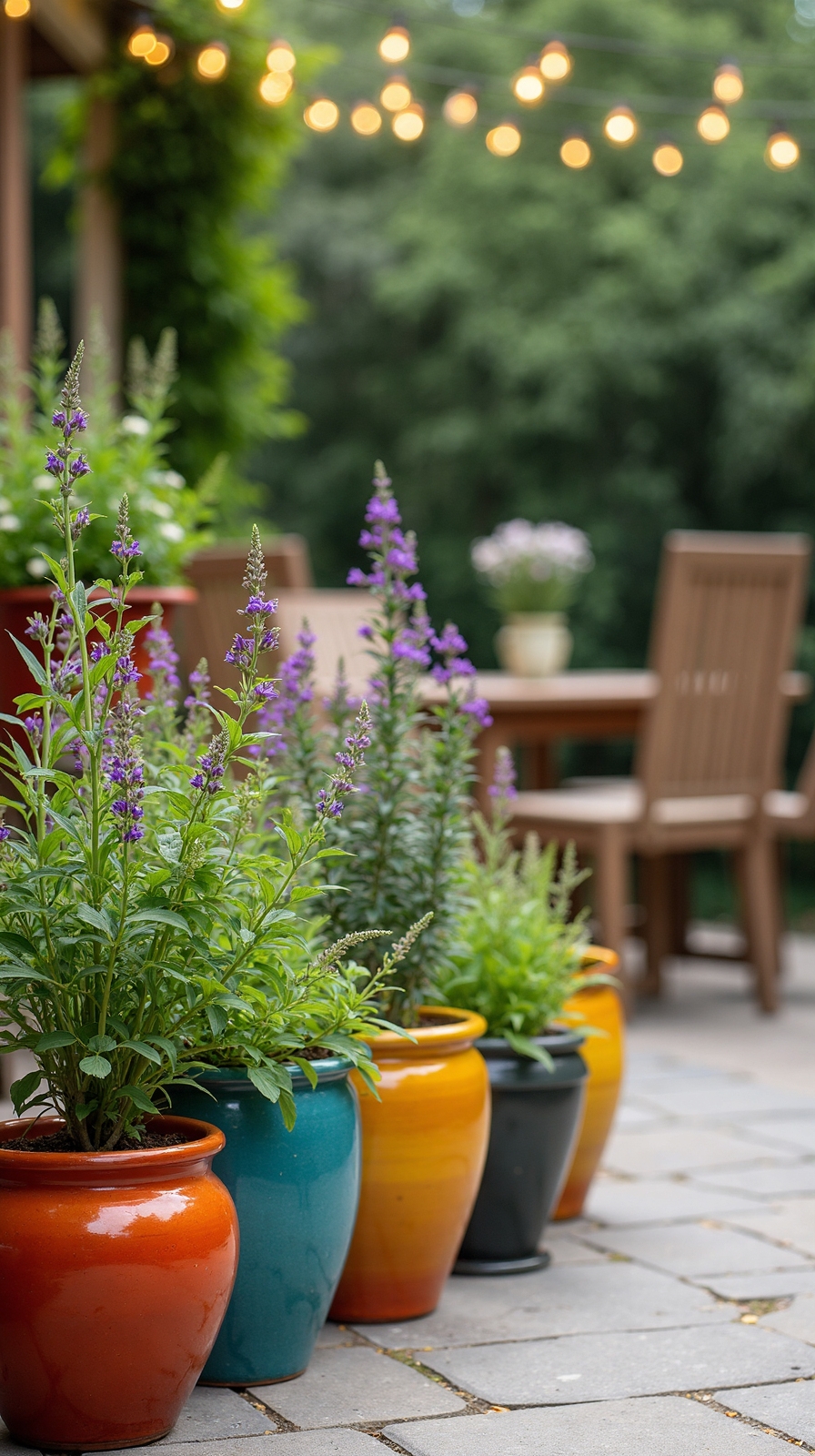 flexible portable space saving container gardens