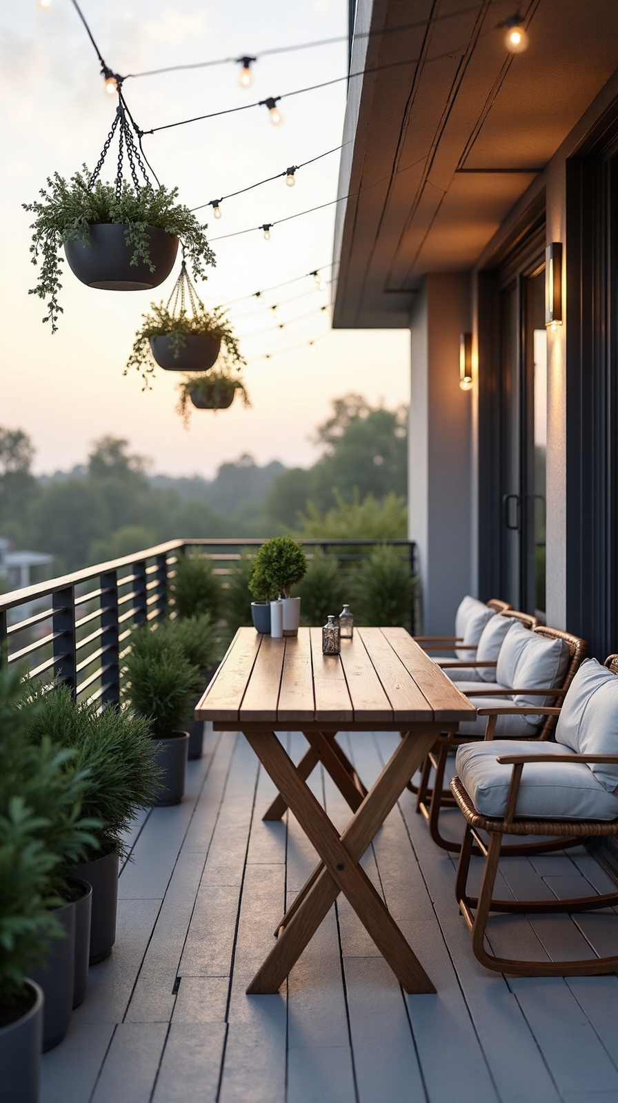 flexible space saving outdoor dining solutions