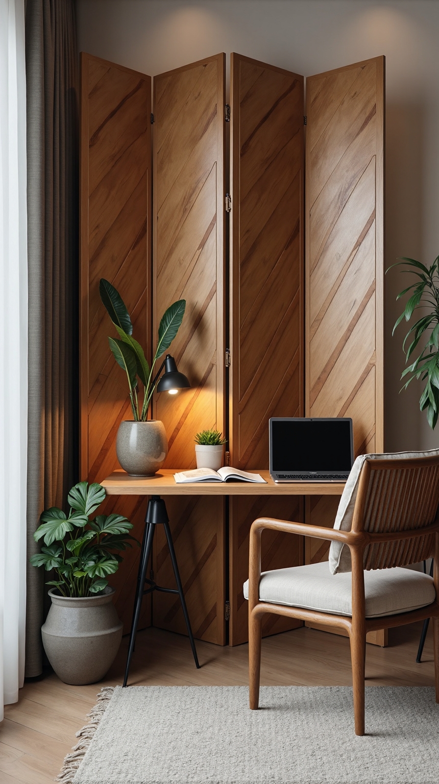 flexible workspace transformation using screens