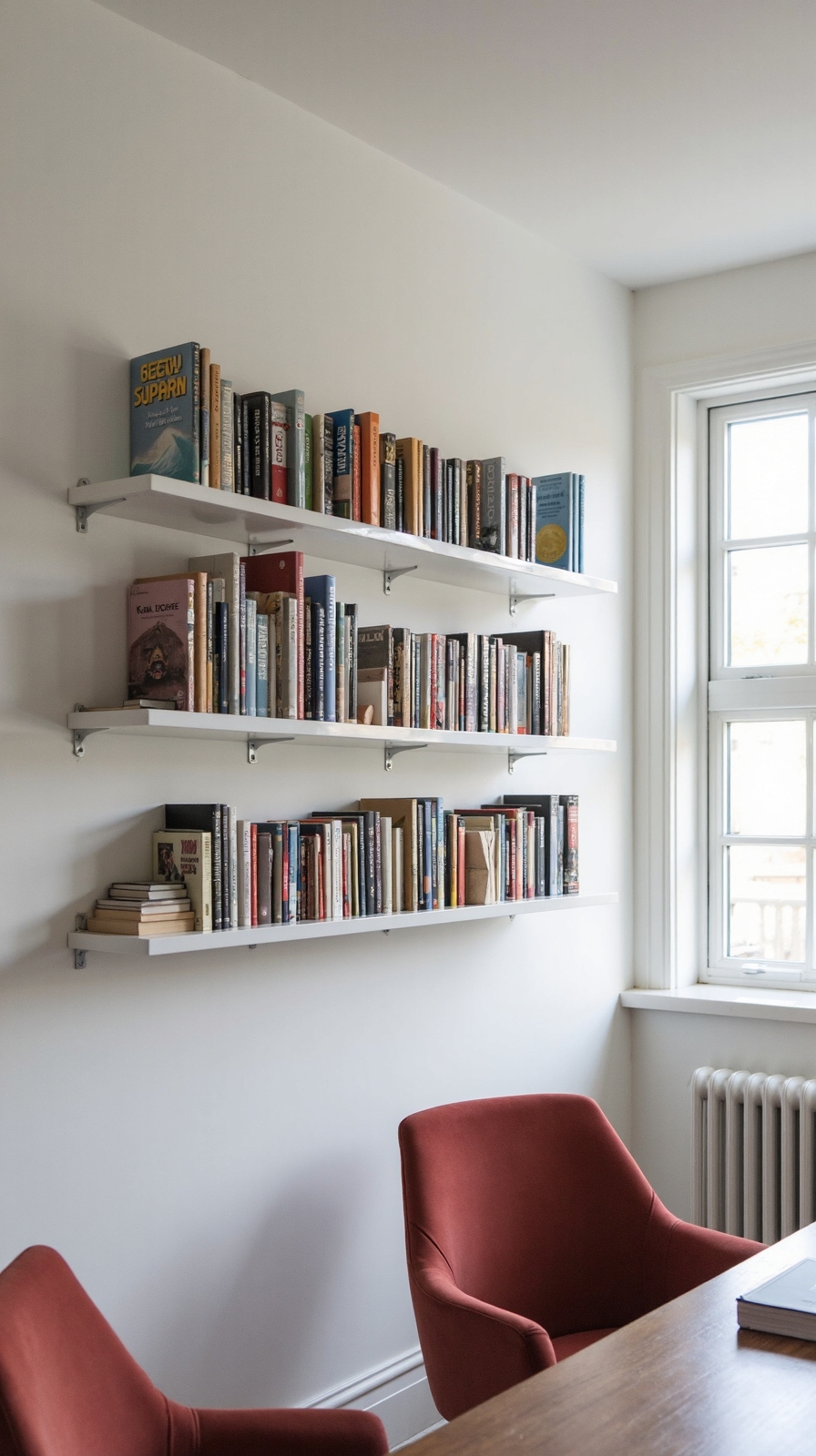 floating minimalist invisible functional