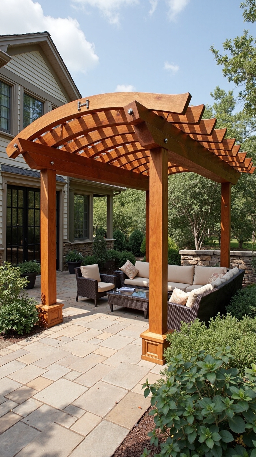 flowing artistic unique architectural