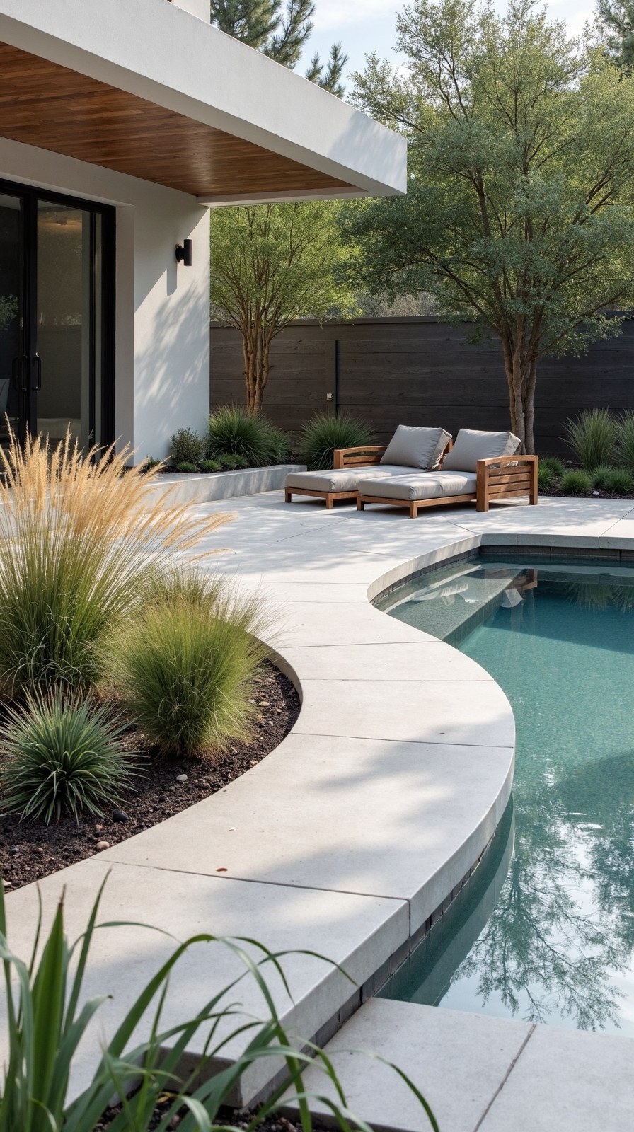 fluid concrete nature harmonious integration