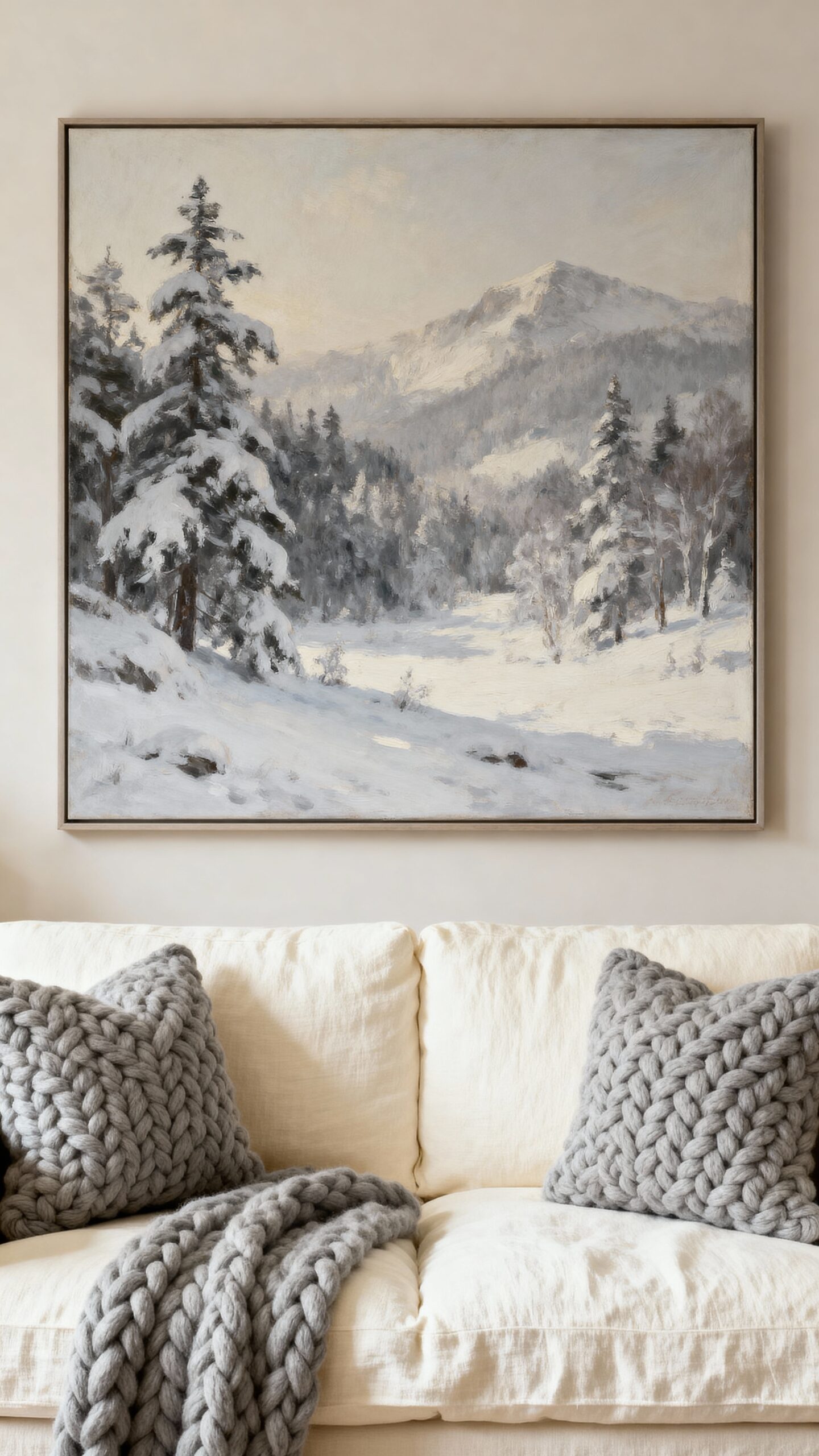 focal winter art accent decor
