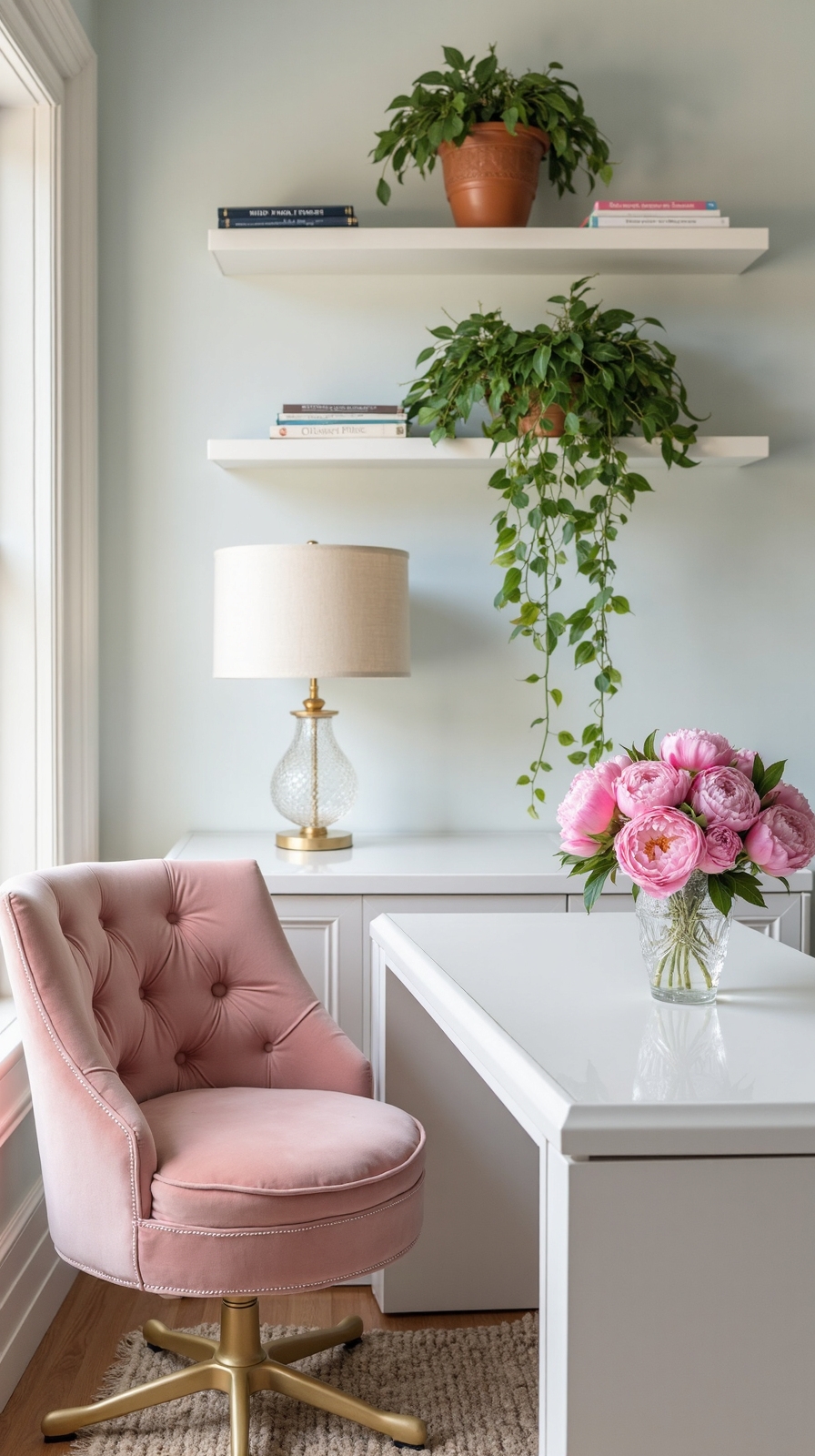 fresh floral feminine sanctuary