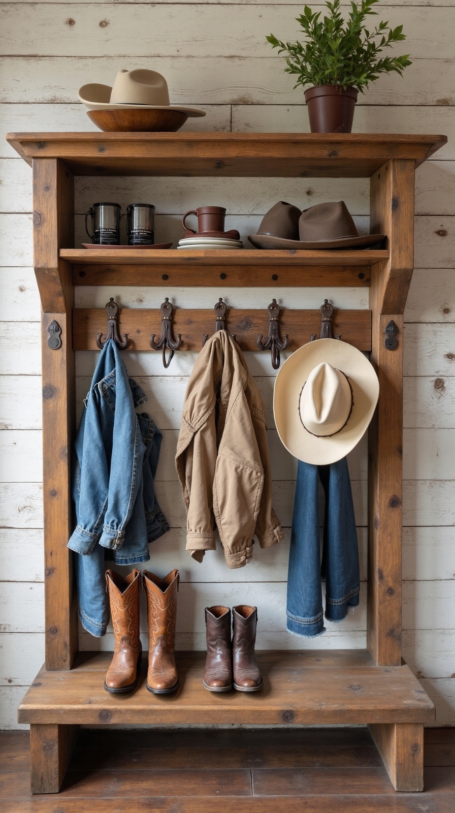 functional decorative western accessory storage