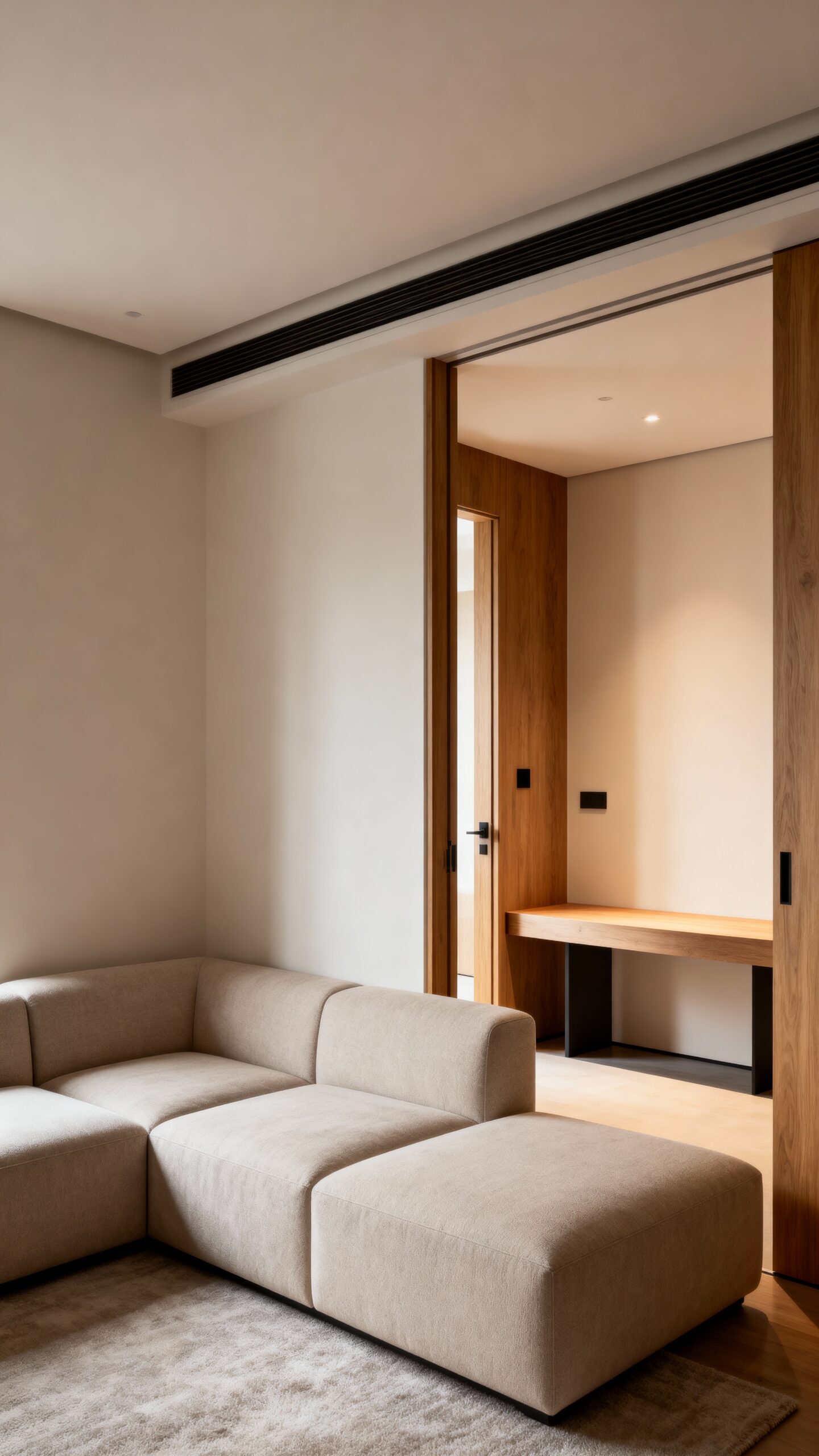 functional versatile space saving furniture arrangement