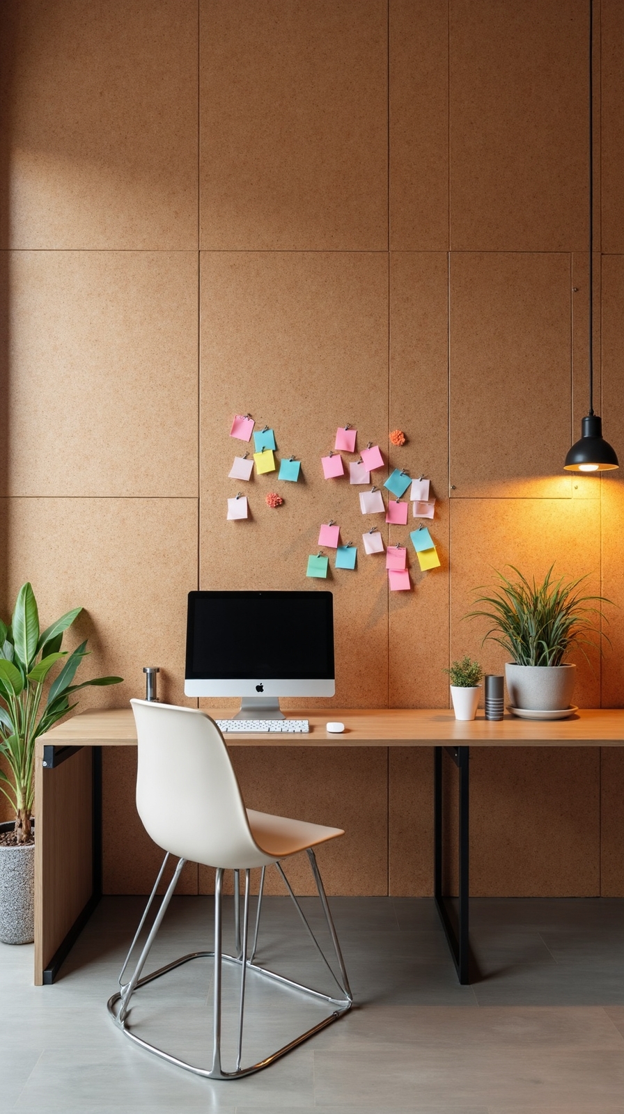 functional workspace with versatile organization