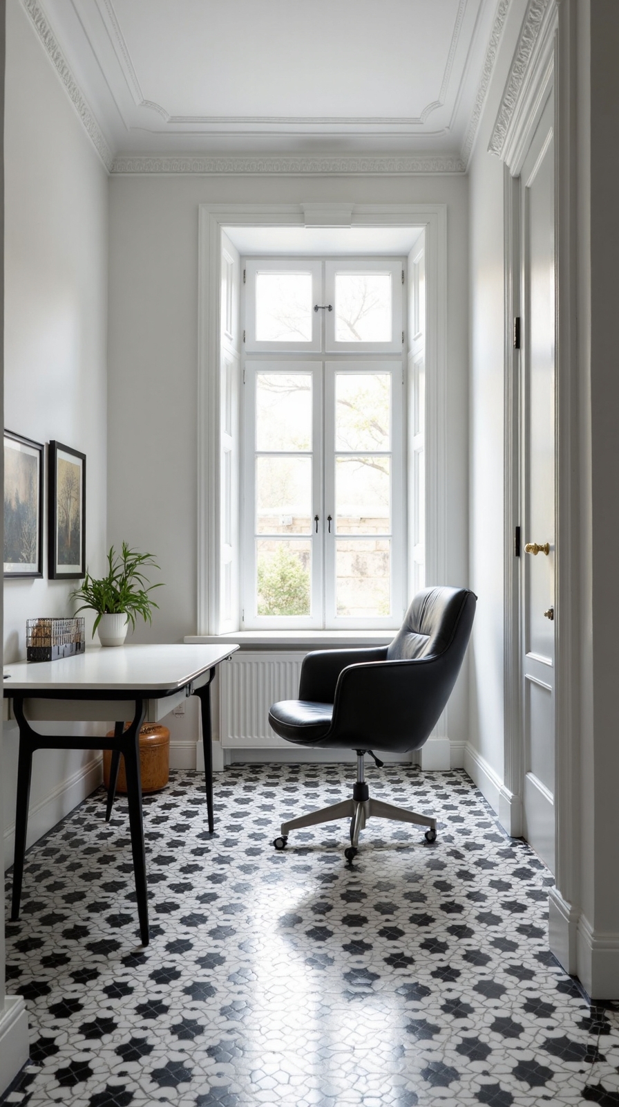 geometric floor pattern design statement