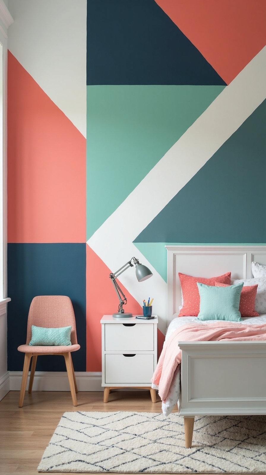 geometric shapes transform children s rooms