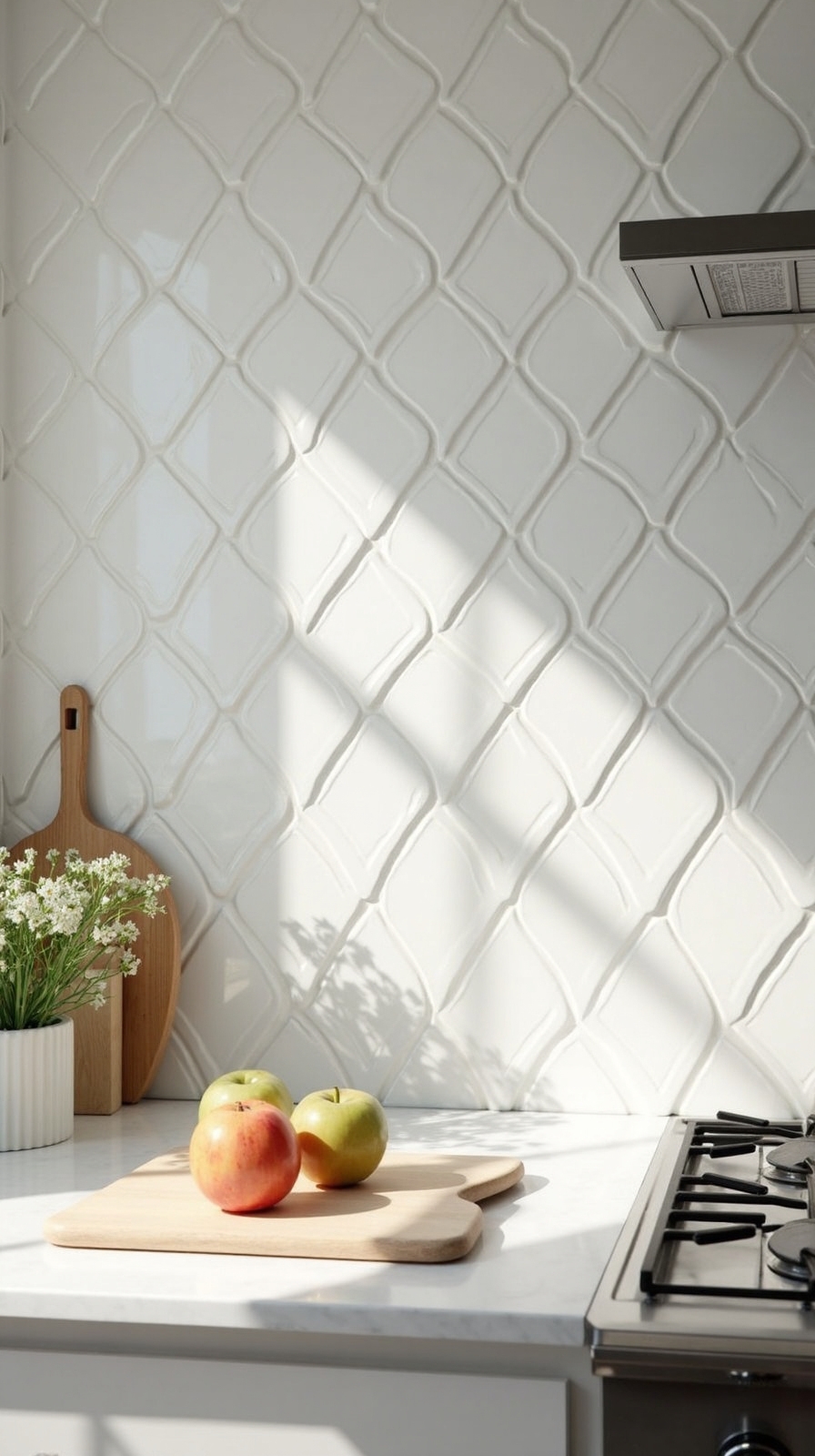 graceful flowing sophisticated arabesque tiles