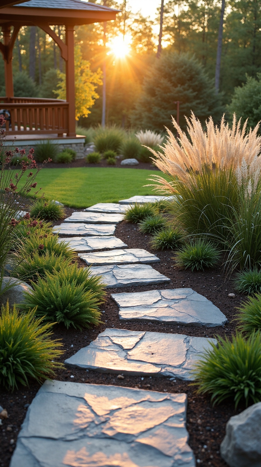 graceful meandering intimate textured