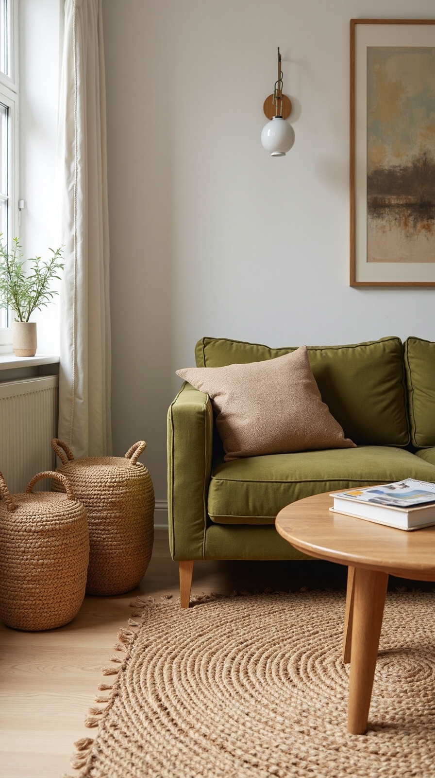 grounded organic sanctuary with natural textures