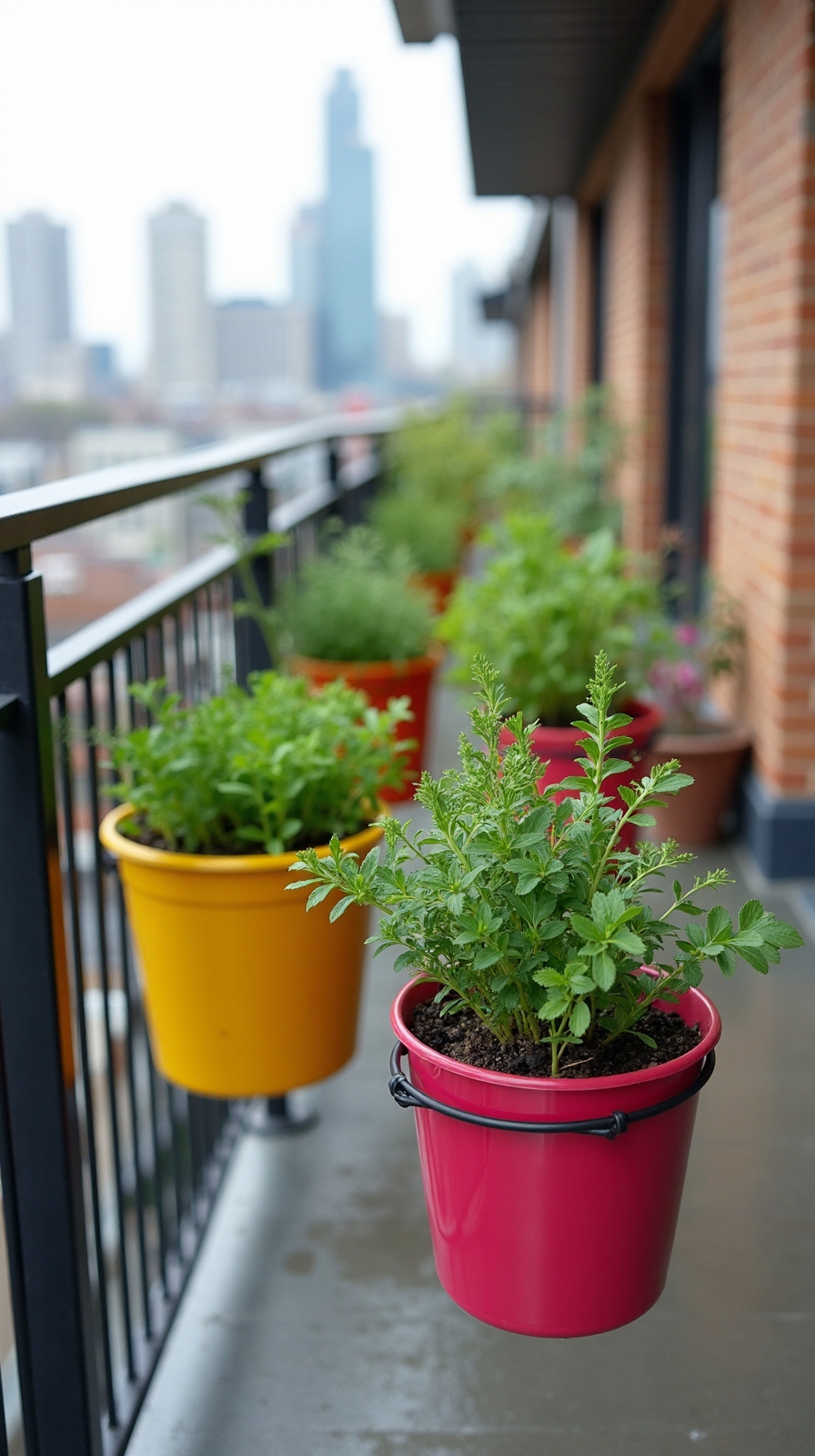 grow anywhere with magnetic planters