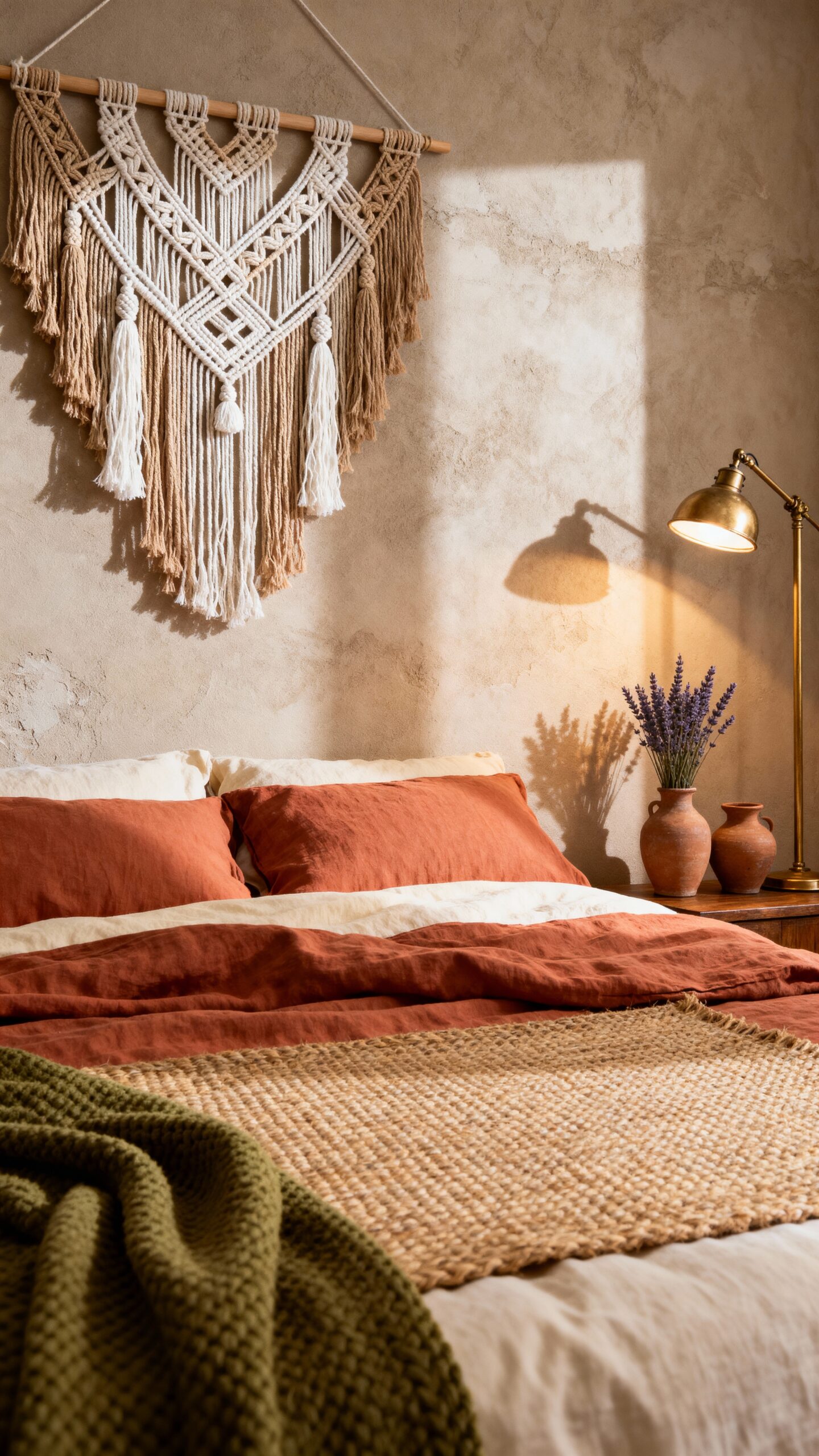 handcrafted artisanal macram textural sanctuary