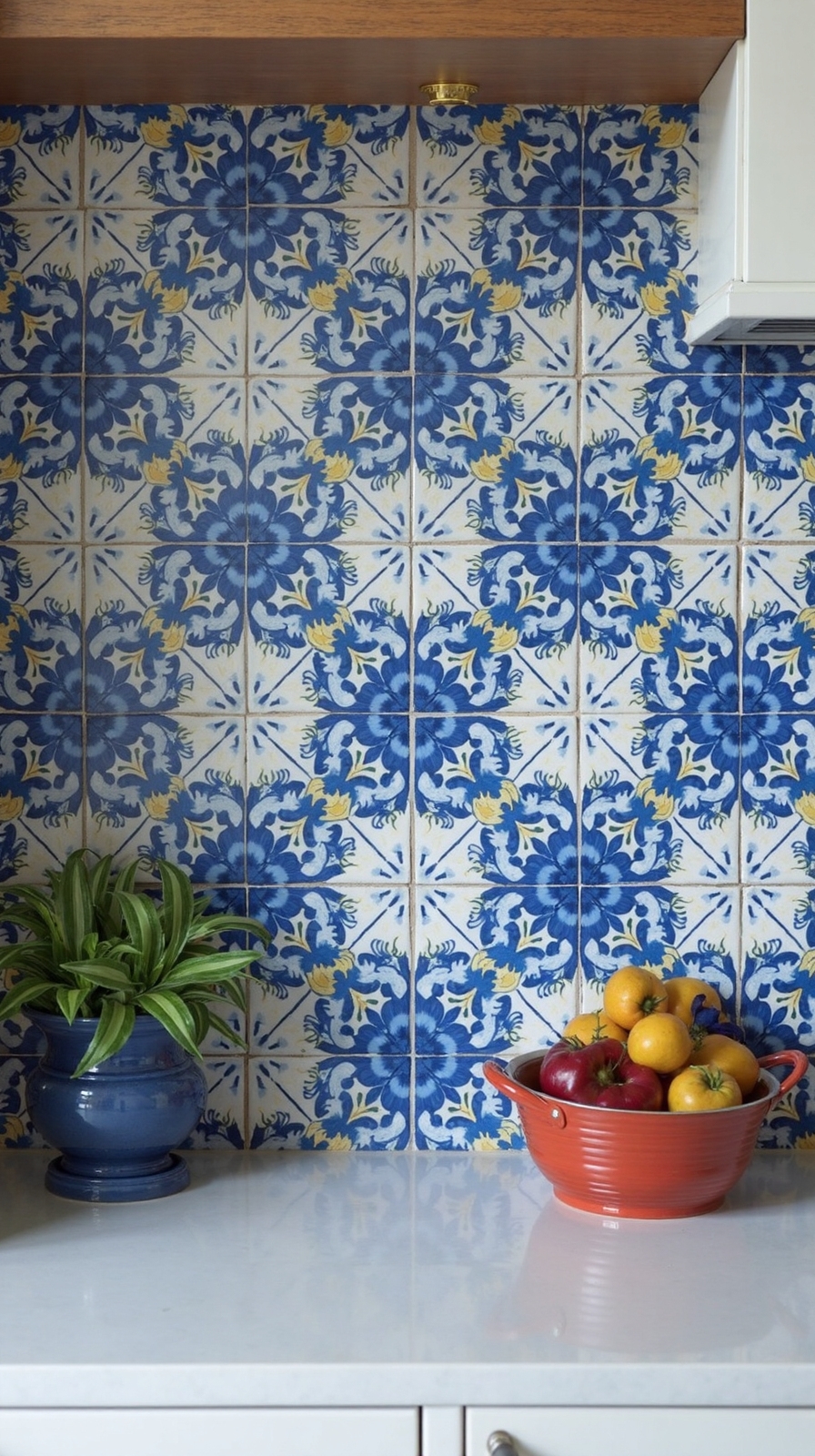 handcrafted moroccan kitchen backsplash elegance
