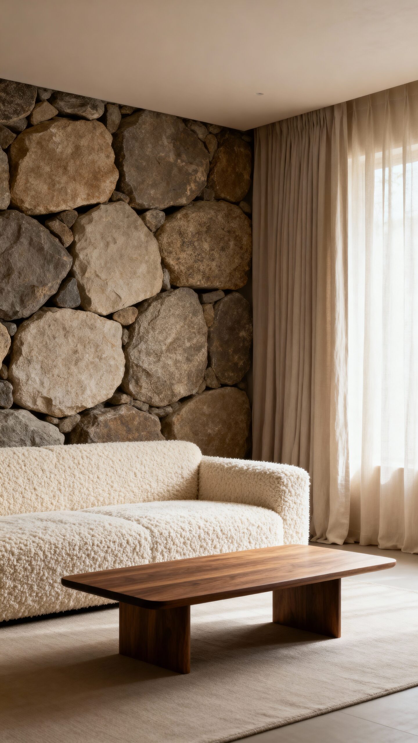 harmonious blend of hard and soft