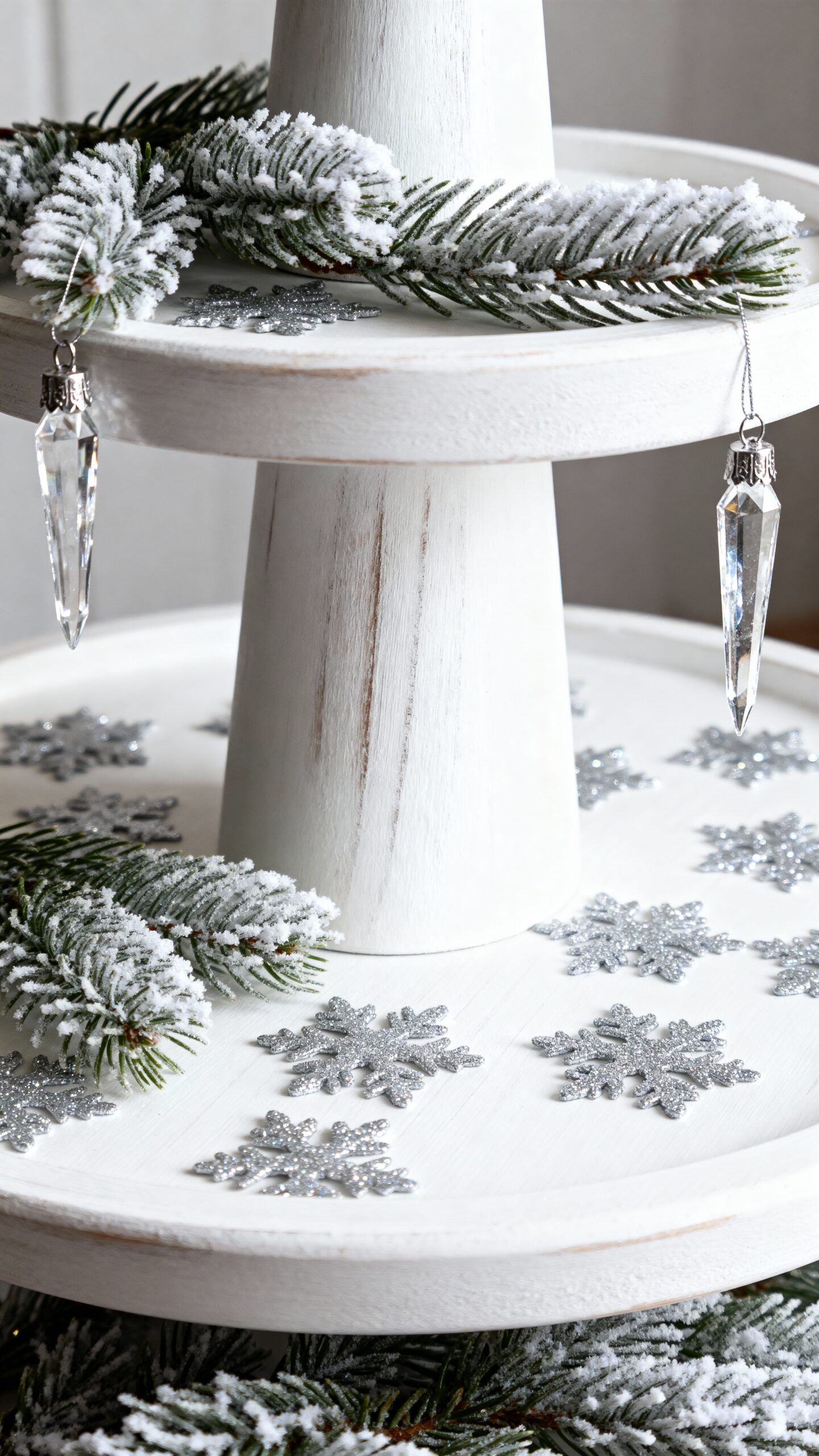 icy glittering elegant enchanting