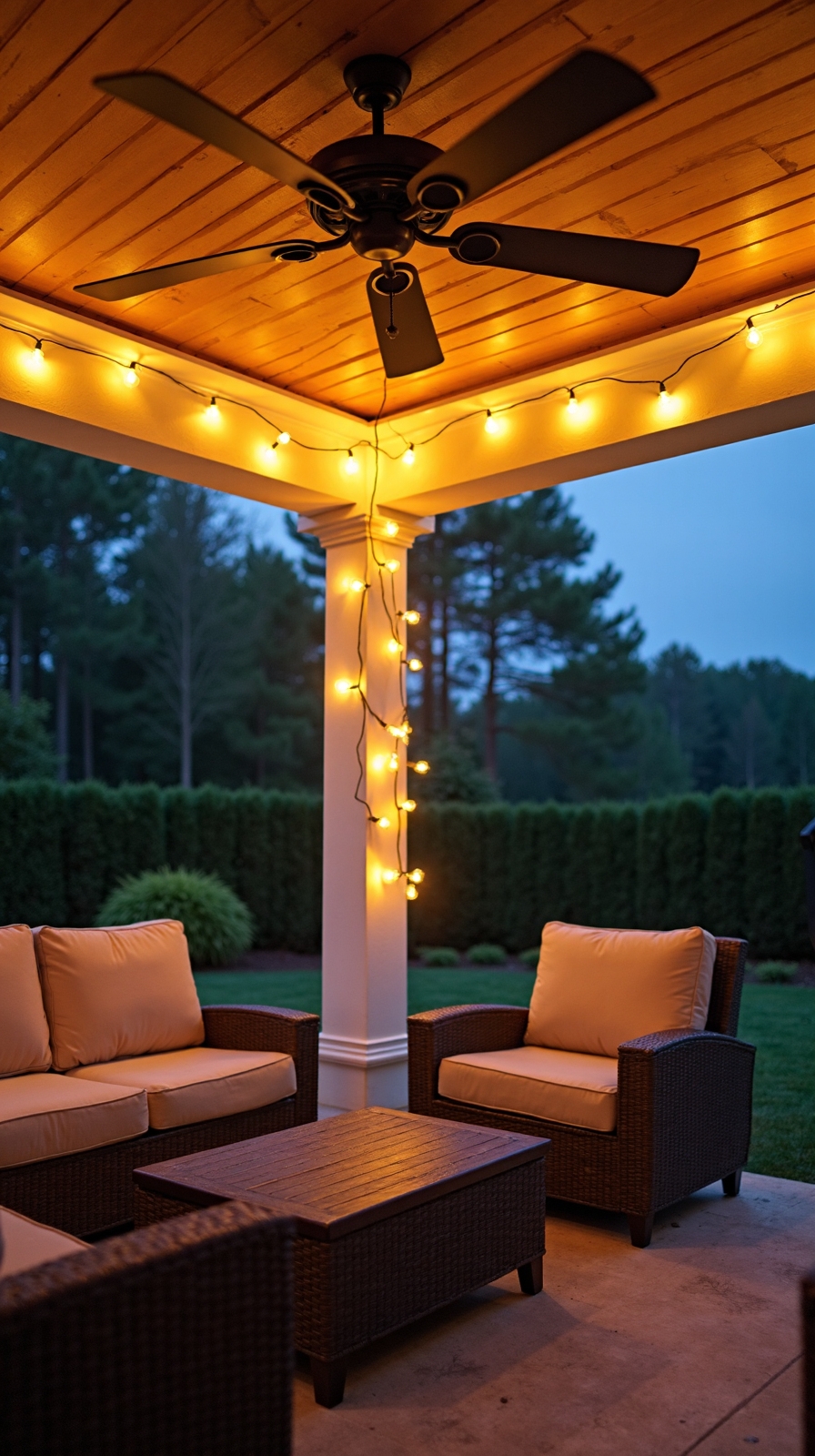 illuminated ceiling fan blade attachments