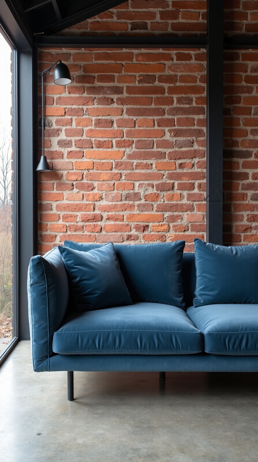 industrial loft sophisticated comfort