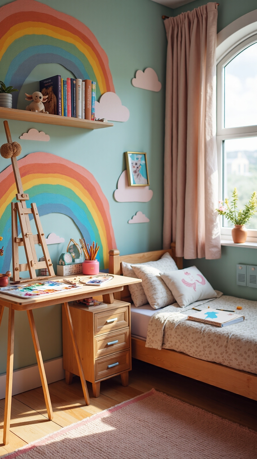 inspiring artistic studio for creativity