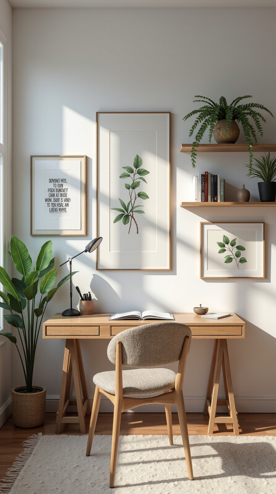 inspiring home office wall decor