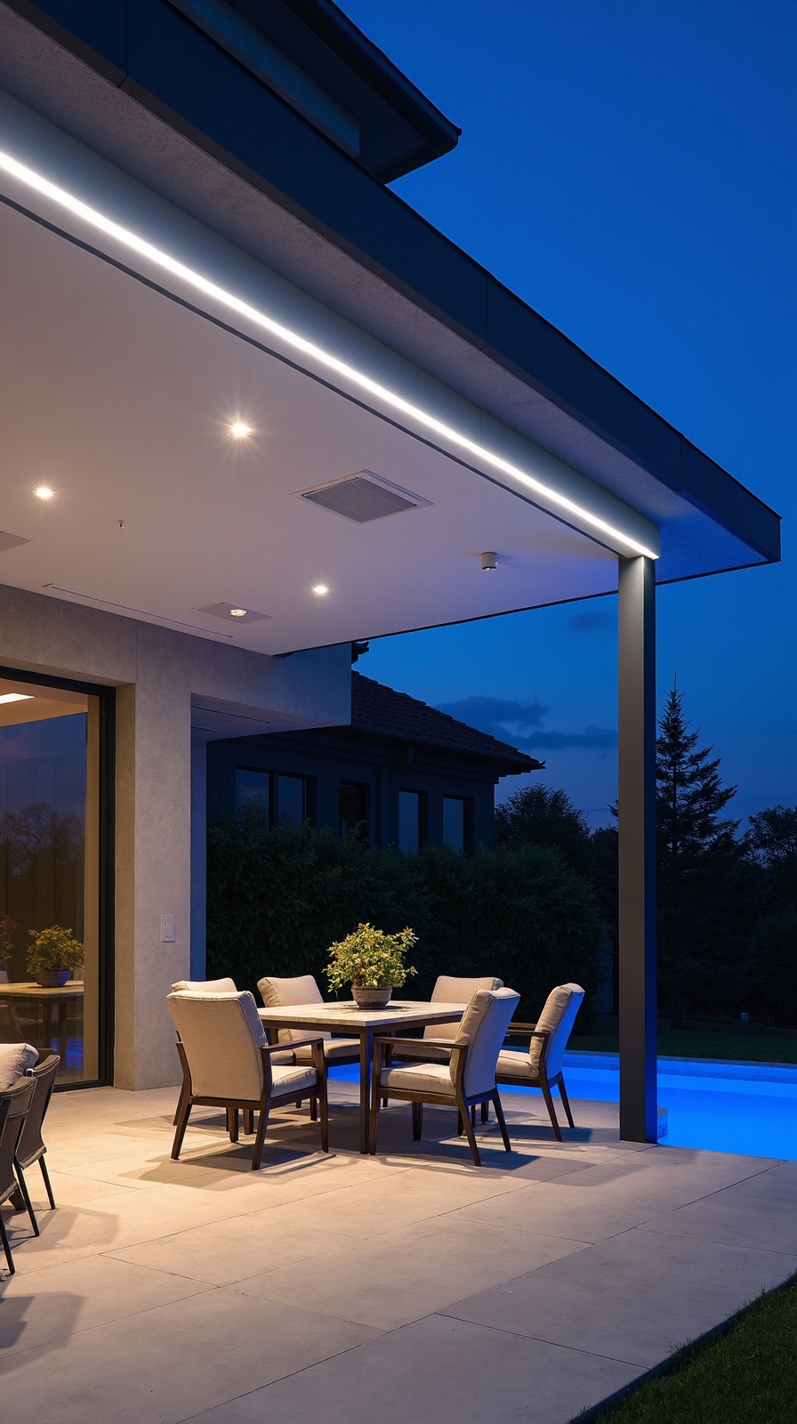 integrated led cooling lighting solution