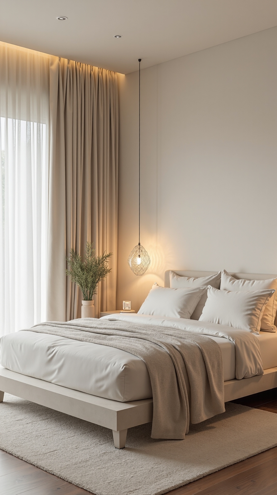 intentional simplicity creates serene sophistication