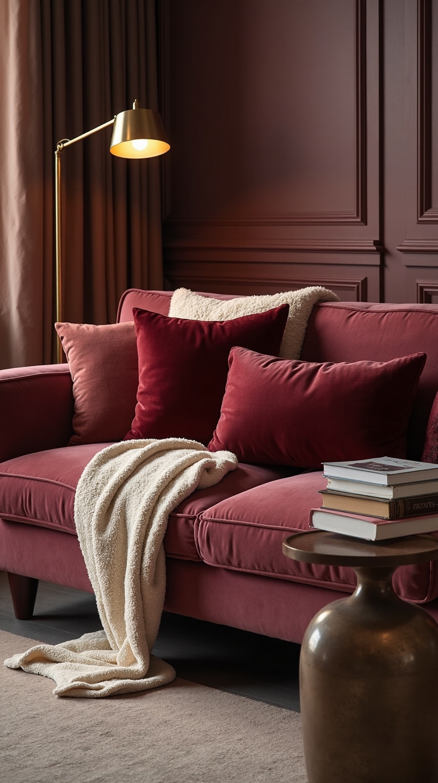 intimate luxurious personalized reading sanctuary