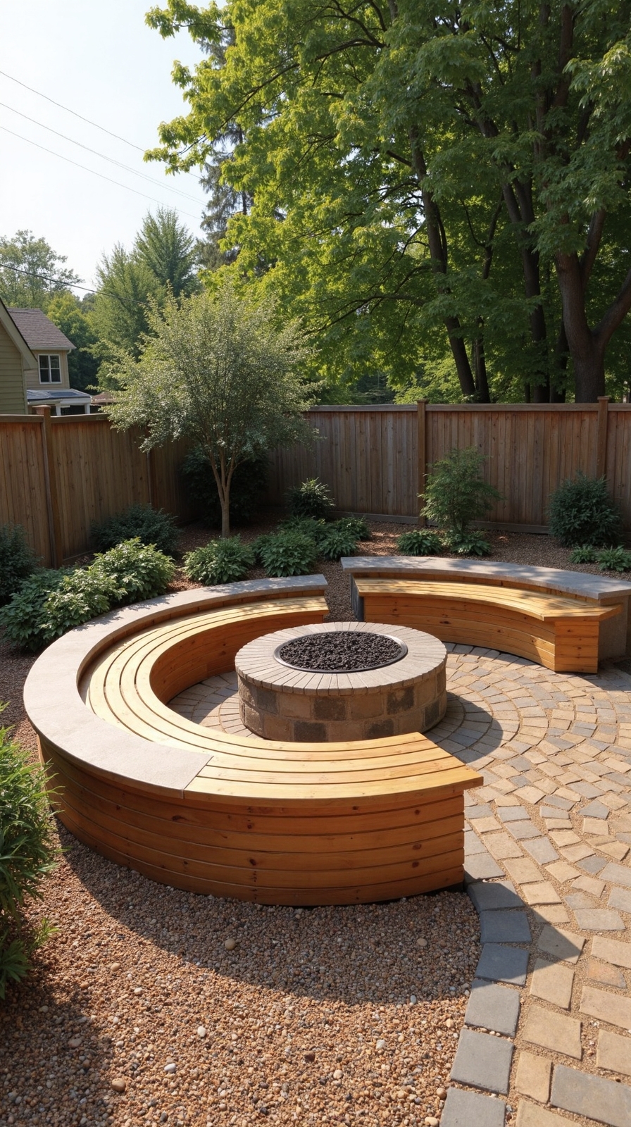 intimate weather resistant sunken conversation enhancing