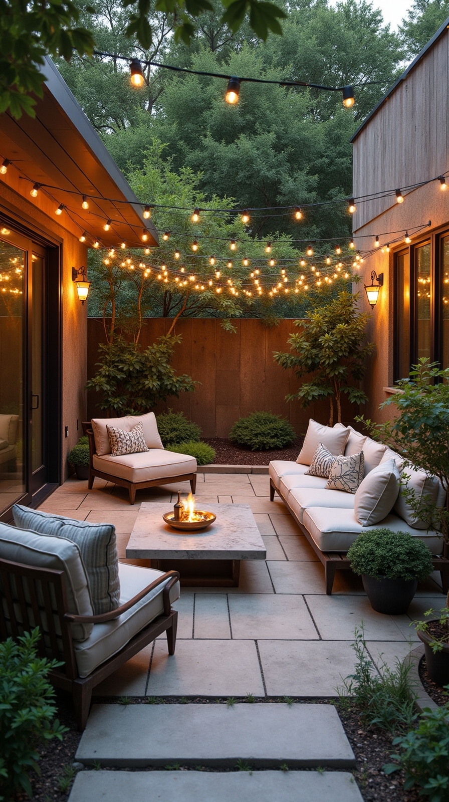 inviting outdoor living space inspiration