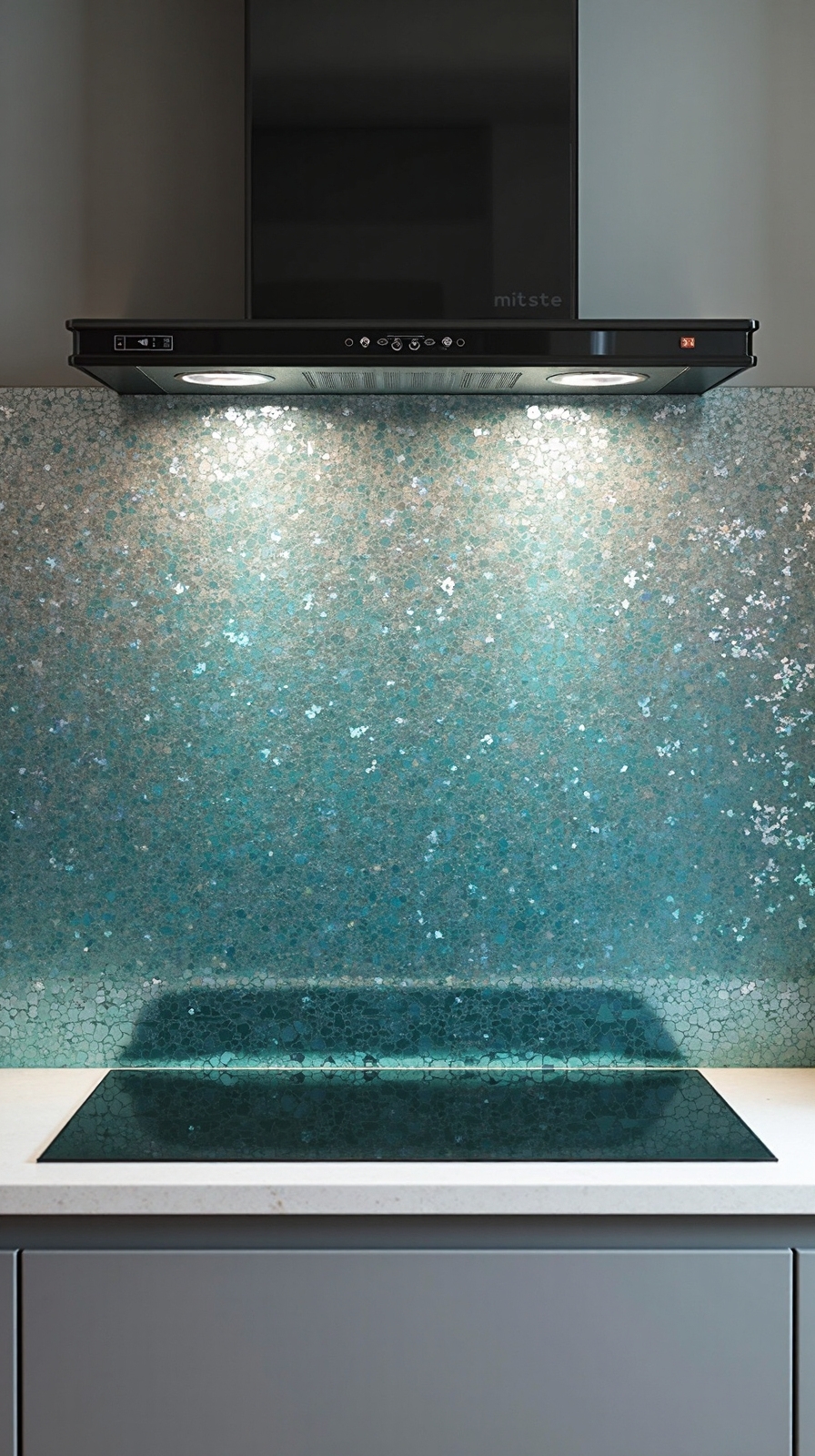 iridescent gradient mosaic lighting effects