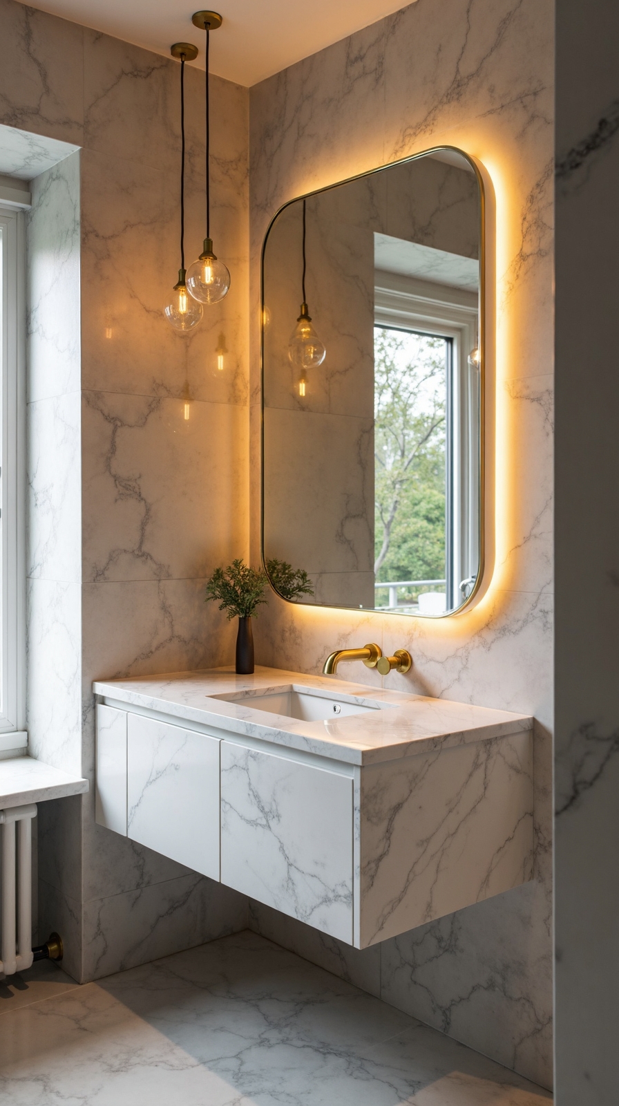 layer lighting for ambiance