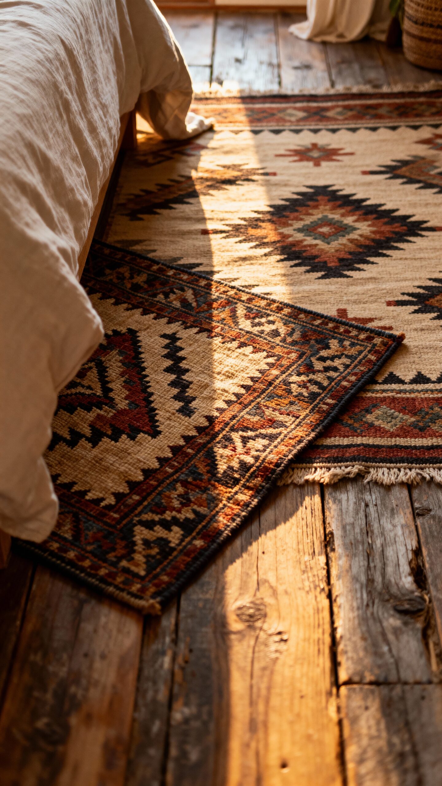 layered boho western textured