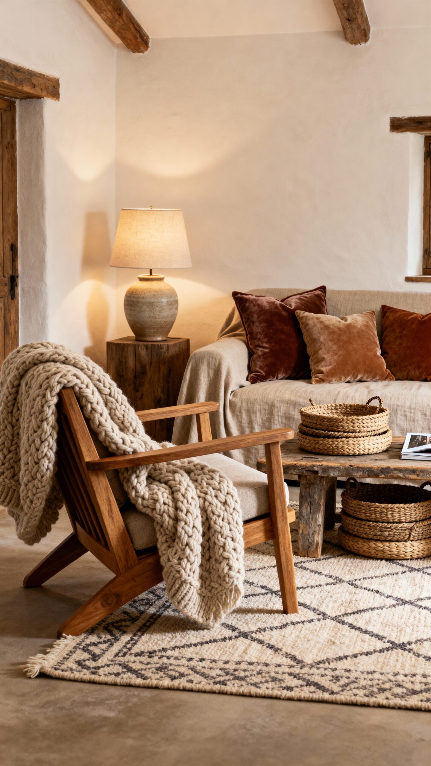 layered cozy visually rich cottage inspired