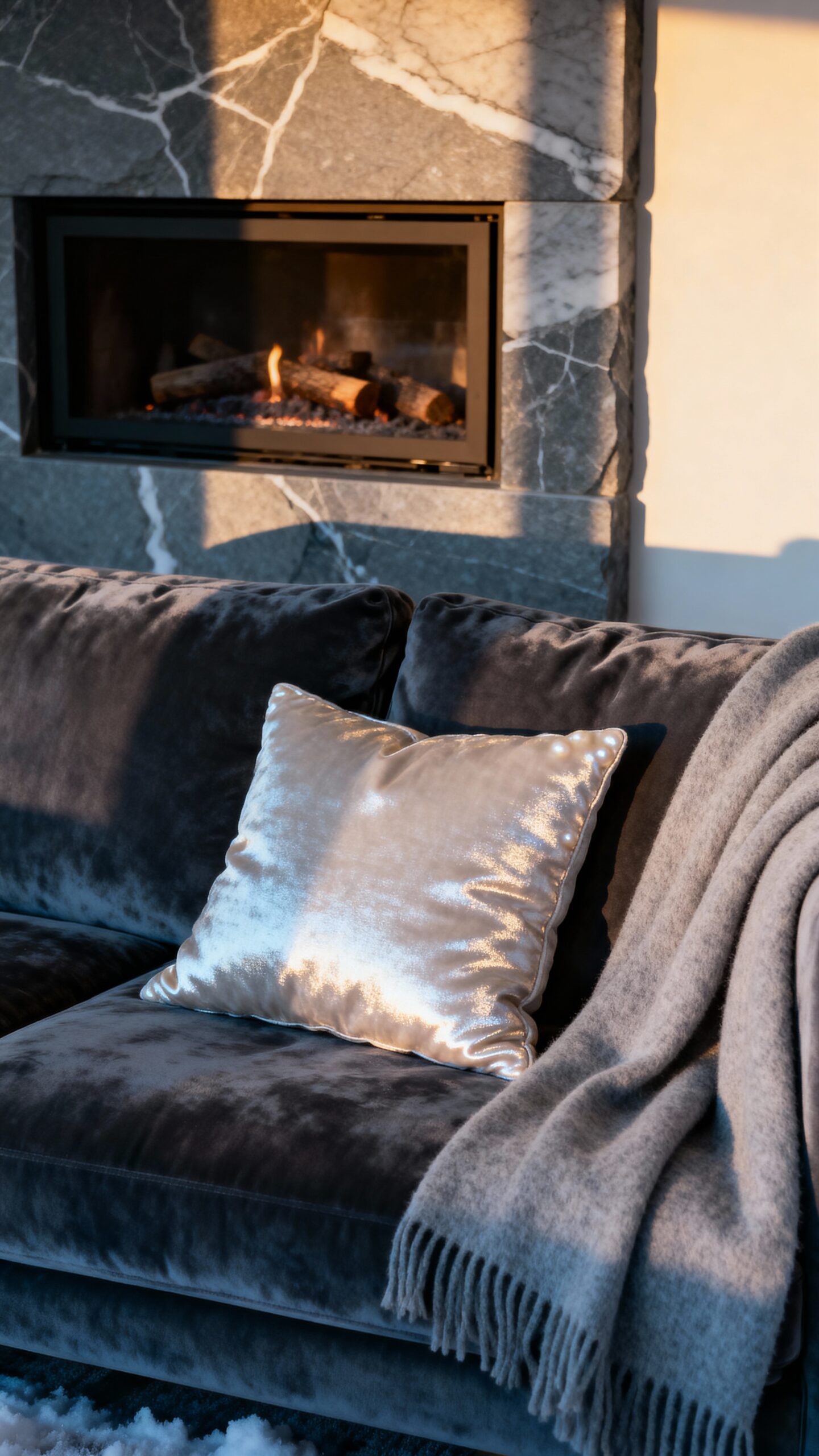 layered shades of gray design