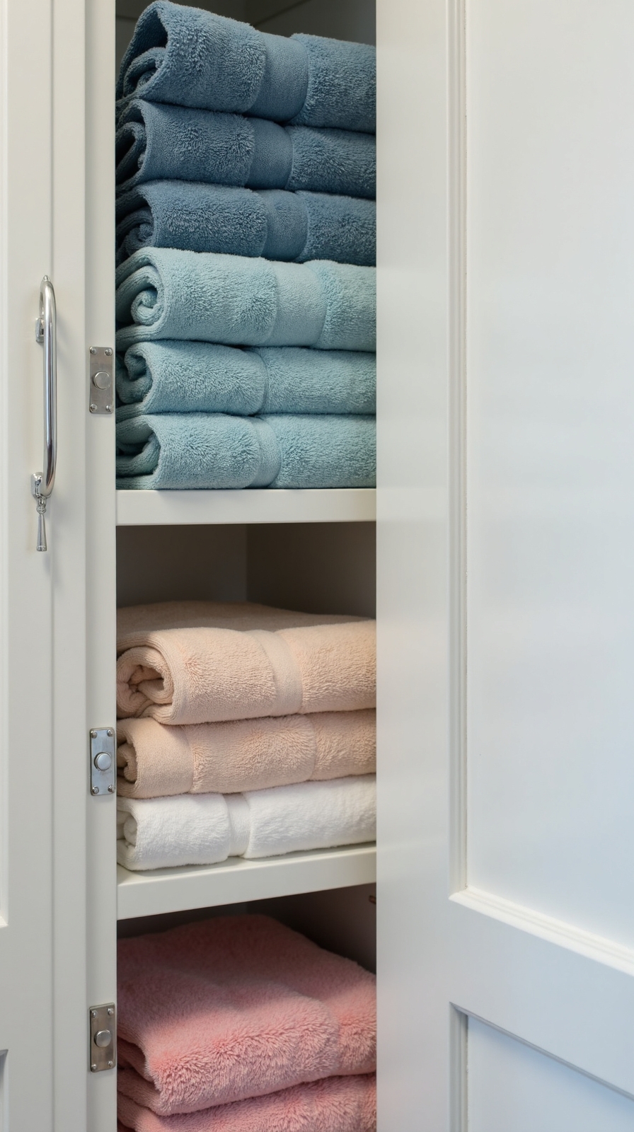 leverage vertical cabinet door storage