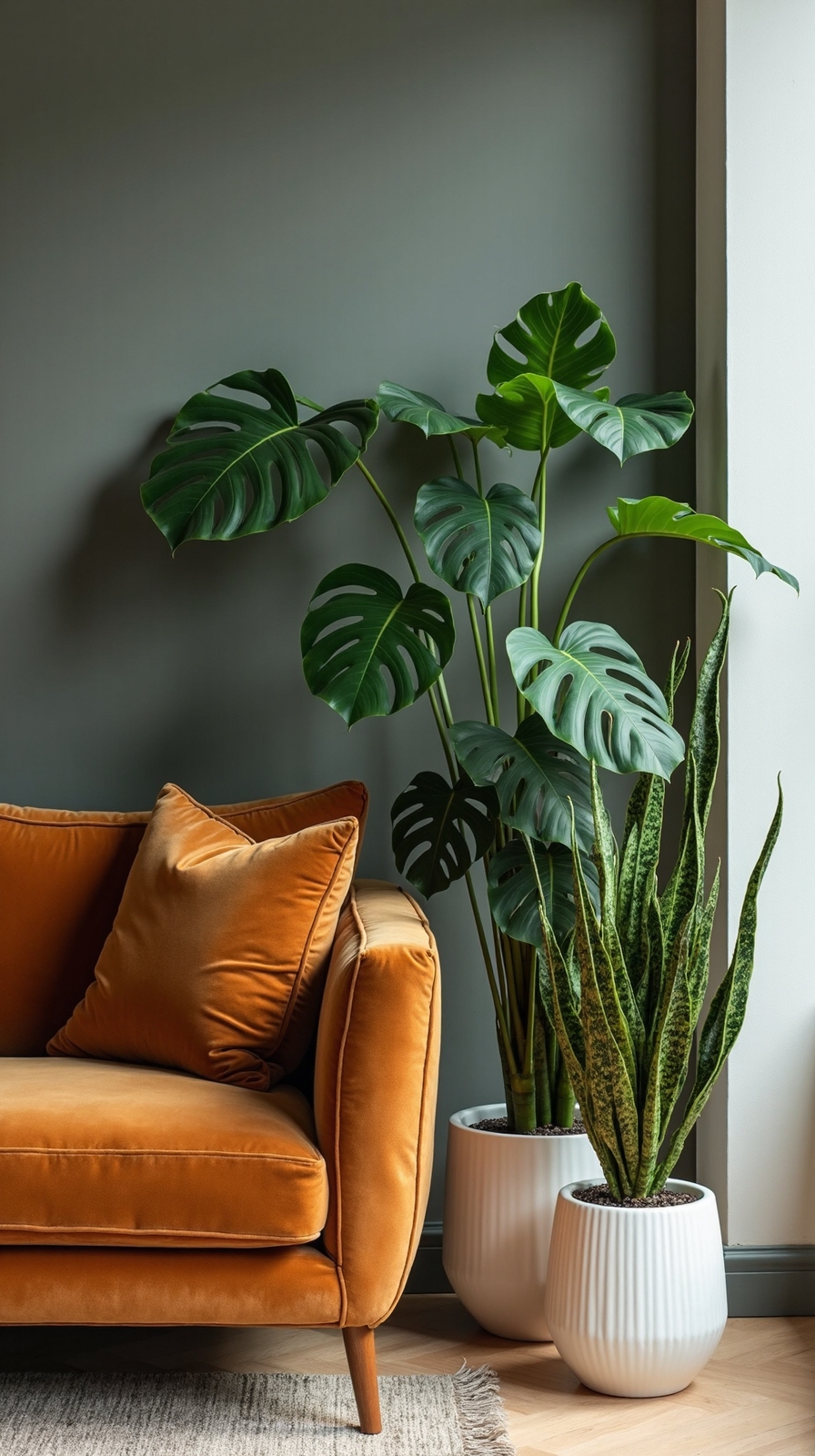 lively organic living room sanctuary