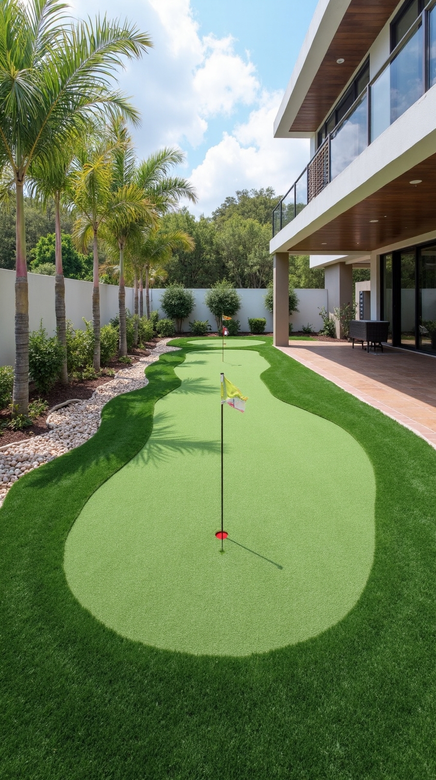 low maintenance golf sanctuary