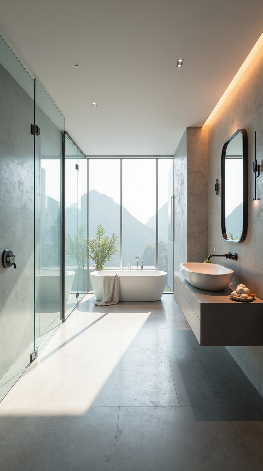 luminous spacious bright uncluttered