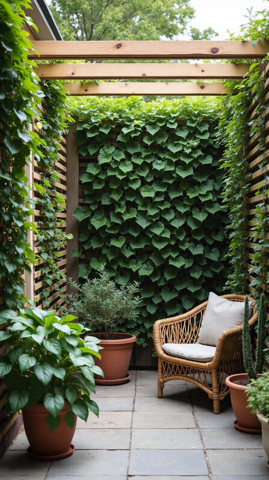 lush dynamic vertical garden spaces