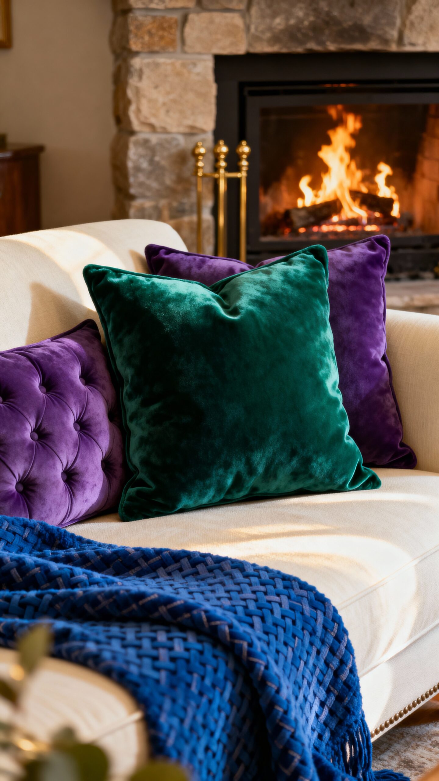 luxurious cozy sophisticated winter retreat