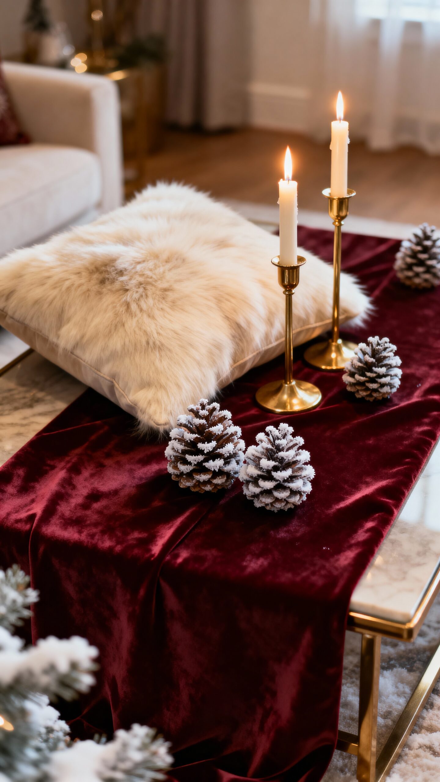 luxurious cozy textured sophisticated